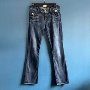 Hudson Beth Baby Boot Jeans Women's Size 29 Denim Low Rise Y2K Preppy Classic